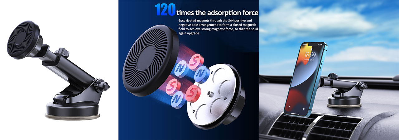 how-to-customized-Premium-Magnetic-Magsafe-Car-Phone-Mount