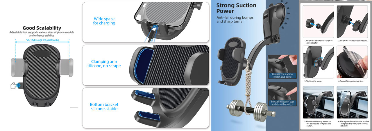 why-choose-Adjustable-Car-Dashboard-Phone-Holder