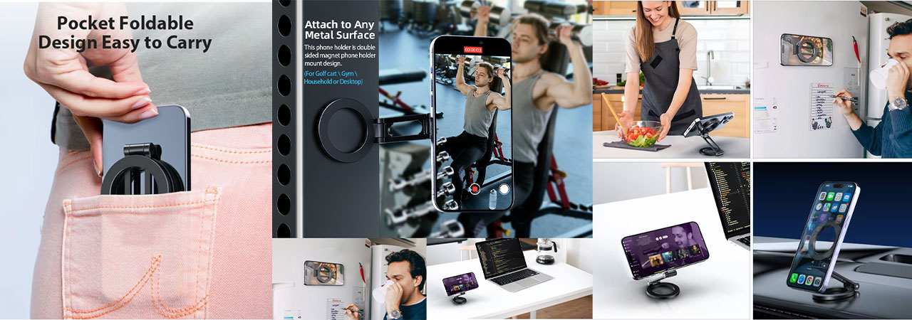 how-to-customized-Foldable-Magnetic-Dashboard-Phone-Holder