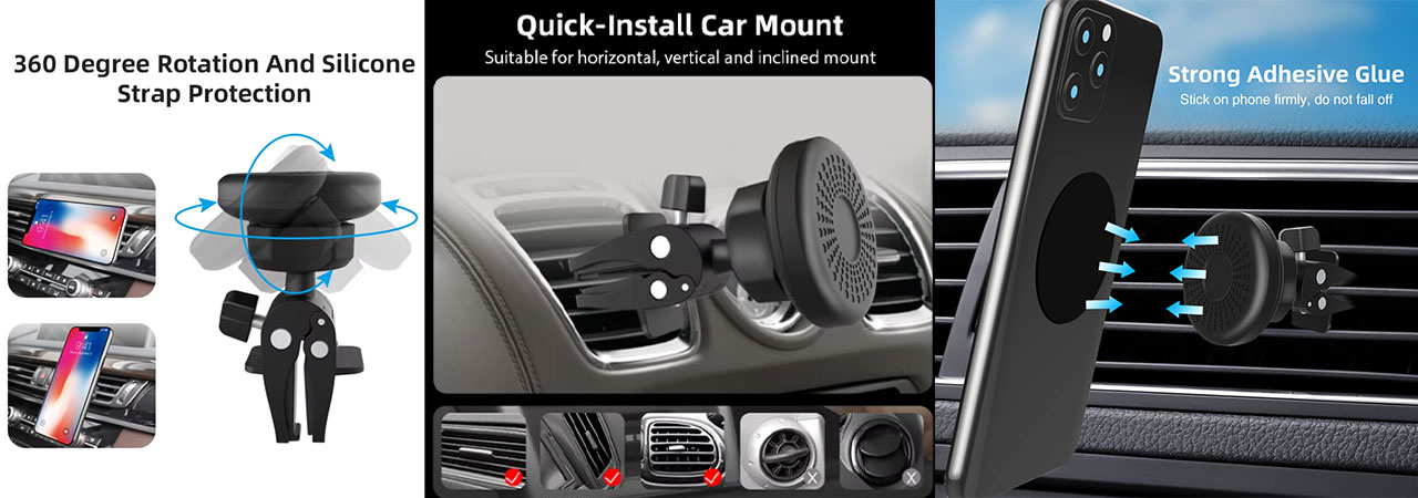 how-to-customized-Universal-Magnetic-Cell-Phone-Holder-for-Car
