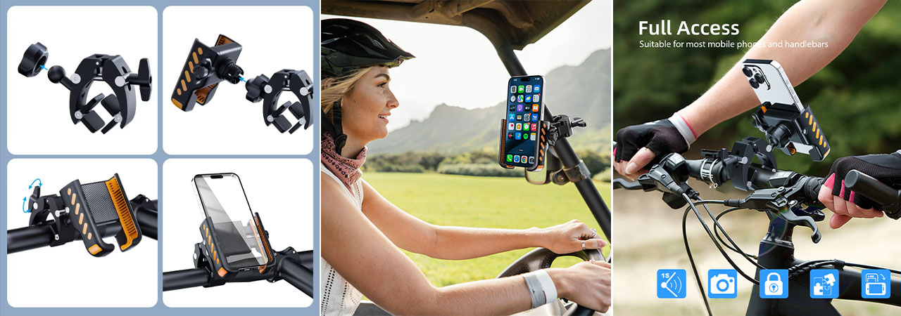 how-to-customized-Shock-Absorbing-Bicycle-Phone-Holder