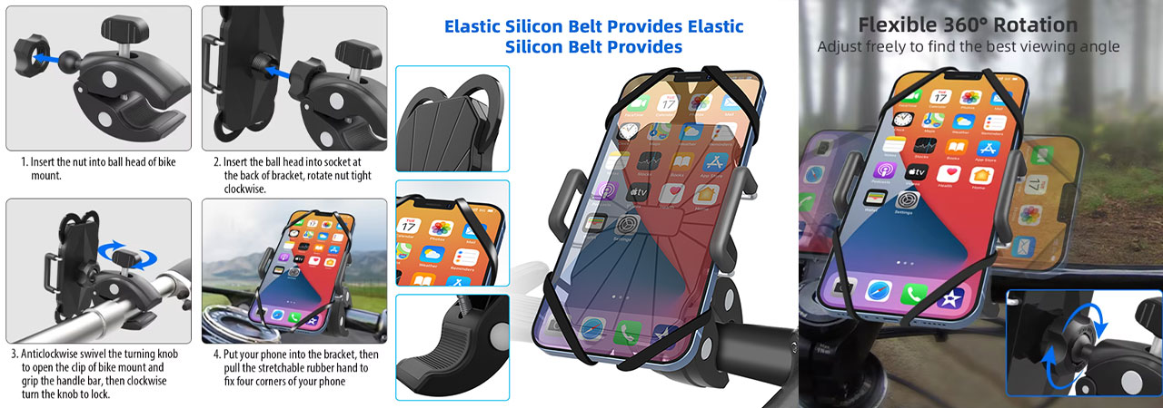 how-to-customized-Universal-Phone-Mount-for-Bicycle