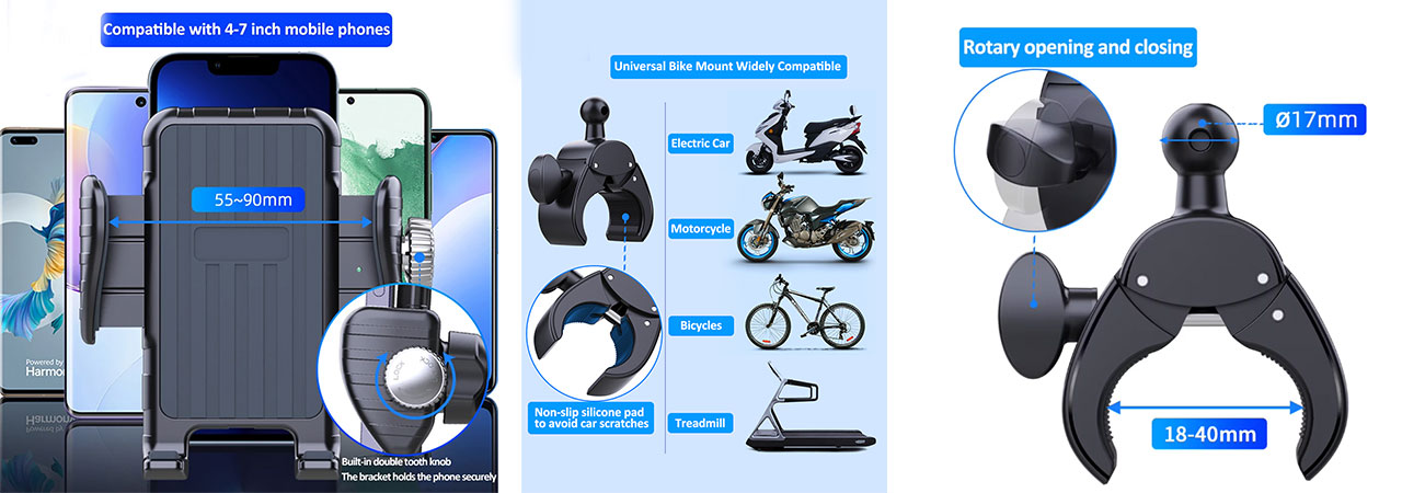 why-choose-One-Hand-Operation-Cycle-&-Motorcycle-Phone-Holder
