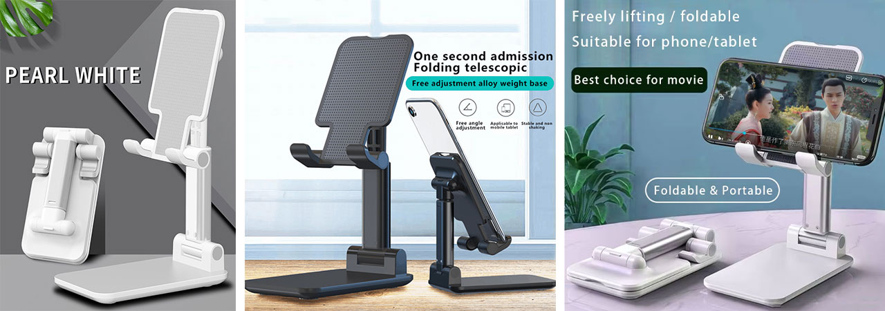 Adjustable-Desktop-iPad-&-Mobile-Phone-Holder-Stand