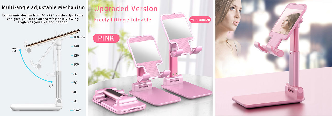 how-to-customized-Foldable-Tablet-&-Long-Arm-Phone-Mount