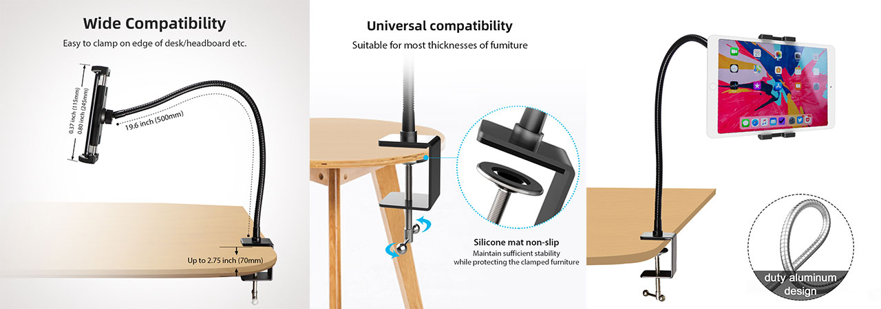 why-choose-Adjustable-Long-Arm-Tablet-Holder-Stand