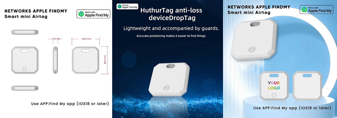 Small GPS Tags Compact Smart GPS Tag