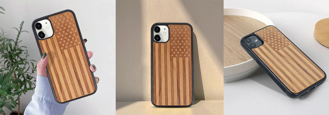 why choose cherry phone case wooden