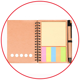 Branded Notebooks and Pens