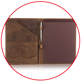 Leather Portfolio for promotional products