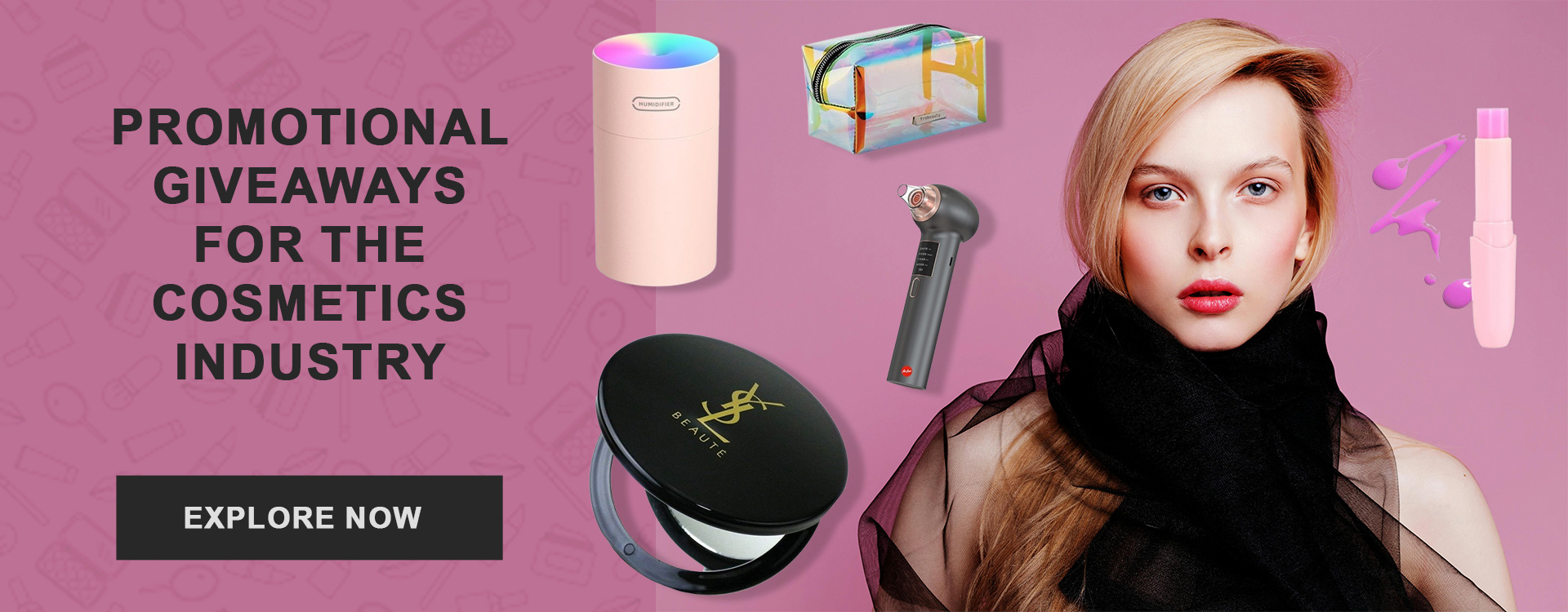 Promotional giveaways for the cosmetics industry