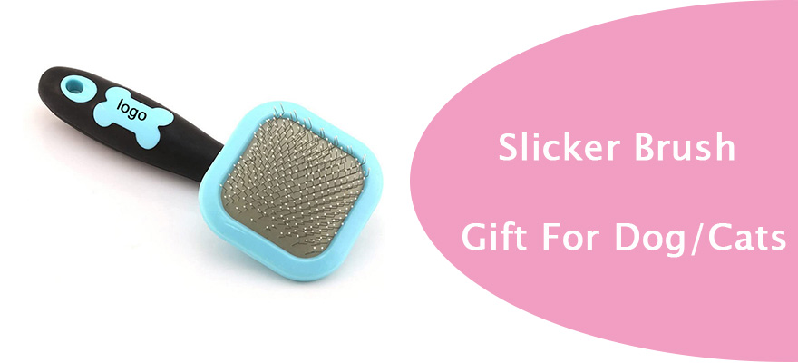 Wholesale Pet Supplies Slicker Brush for Dog Cat Hair Cleaning 2022 Best Gift Guides For Dogs