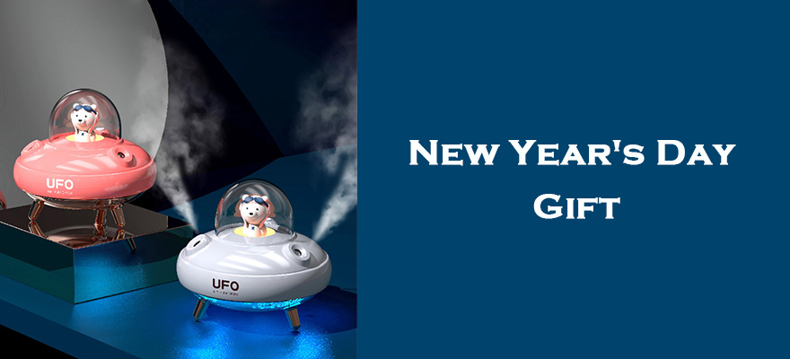 cute small humidifier for your friend as New Year's Day