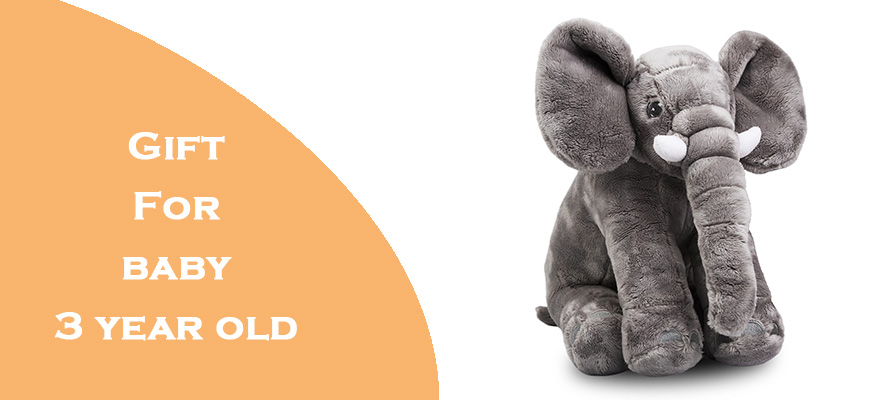 elephant stuffed animal Best gift for 3 year old baby