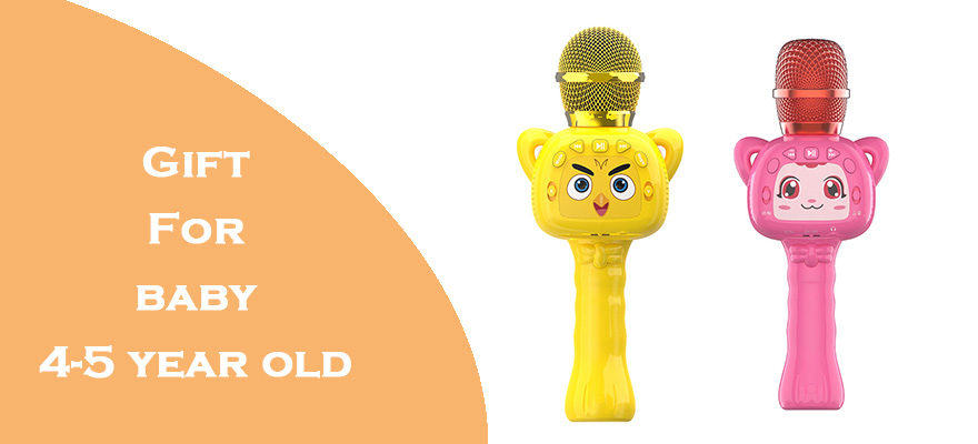 personalized microphone with different color Best gift for 4 to 5 Year old children