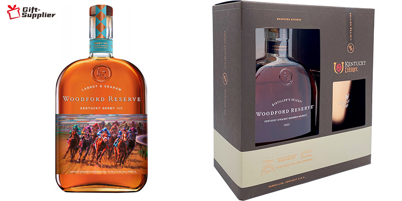 Woodford Reserve Kentucky Derby 147 Bottle Old Fashioned Glasses