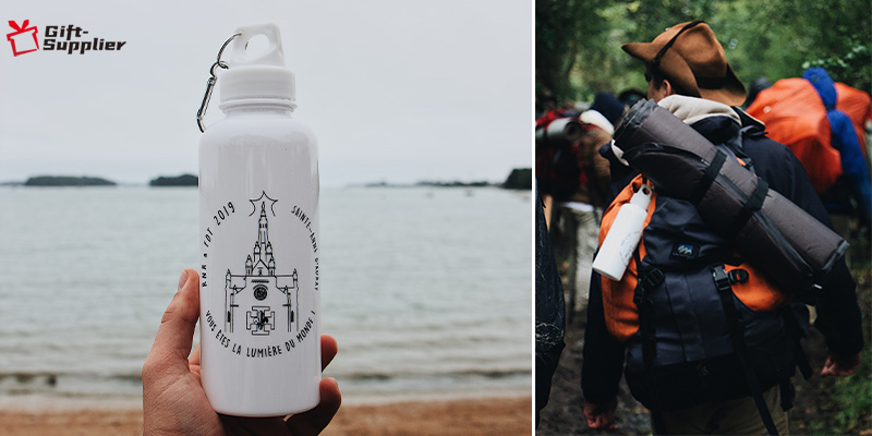 how to customize the water bottle with brand