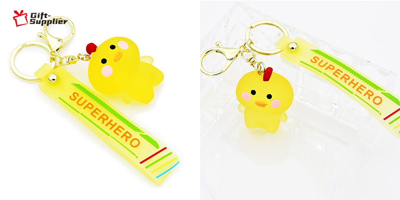 how to design soft rubber keychain with your own design