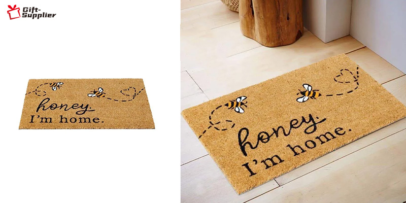 how to personalize the doormat as promotional gifts