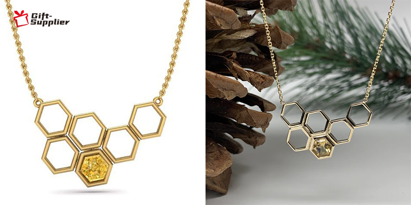where to buy Honeycomb Necklace
