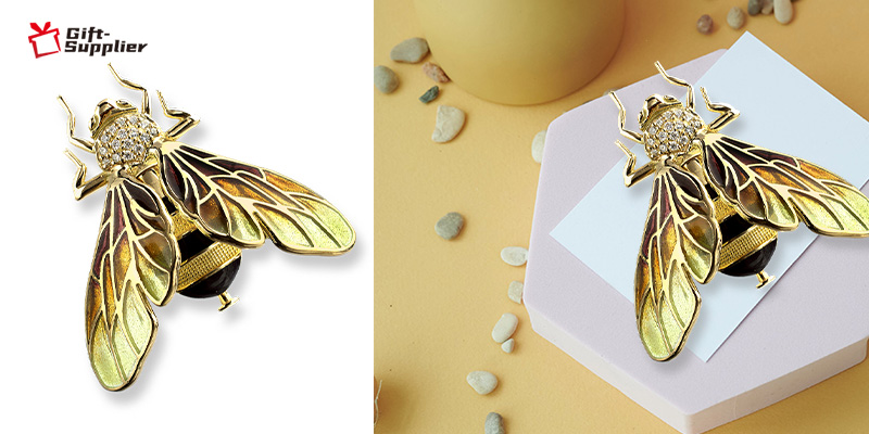where to buy best gift for Honey bee Brooch