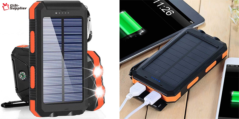 how to put your brand on Solar Powered-Portable Chargers