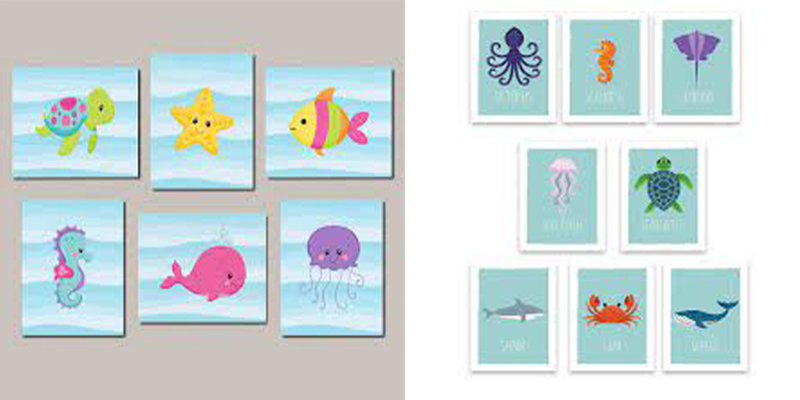 Sea animal album gift customization