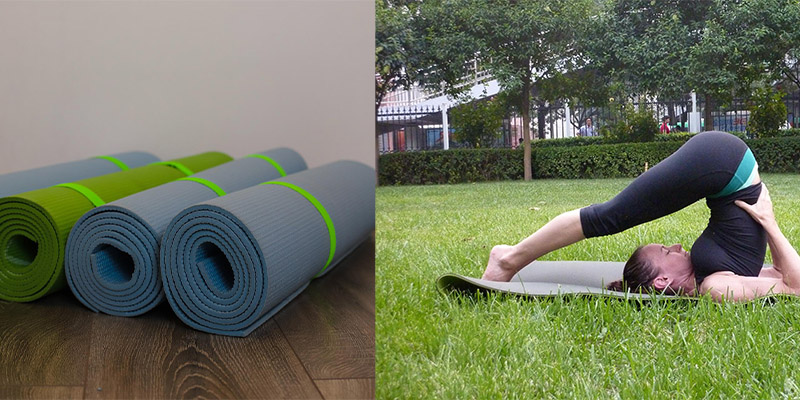 Customize yoga mat printing logo for yoga sports company