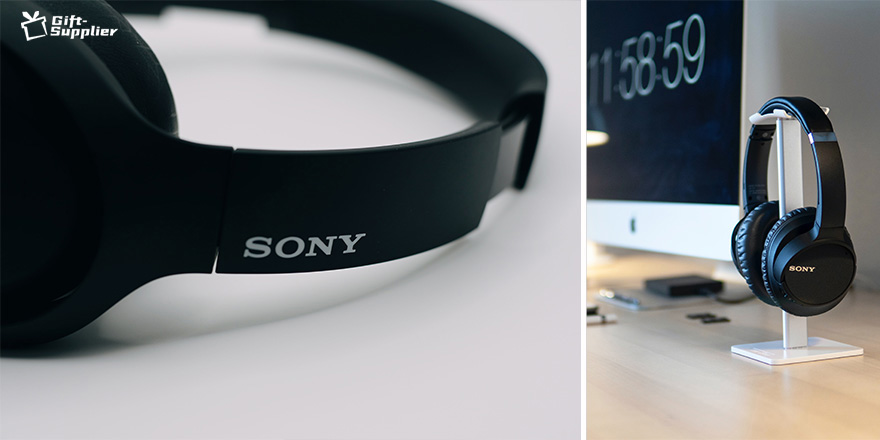 Customized Sony Brand Headphones as Promotional Gifts