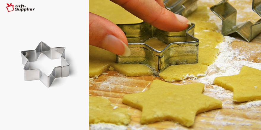 Environmentally friendly food grade stainless steel cookie cutter