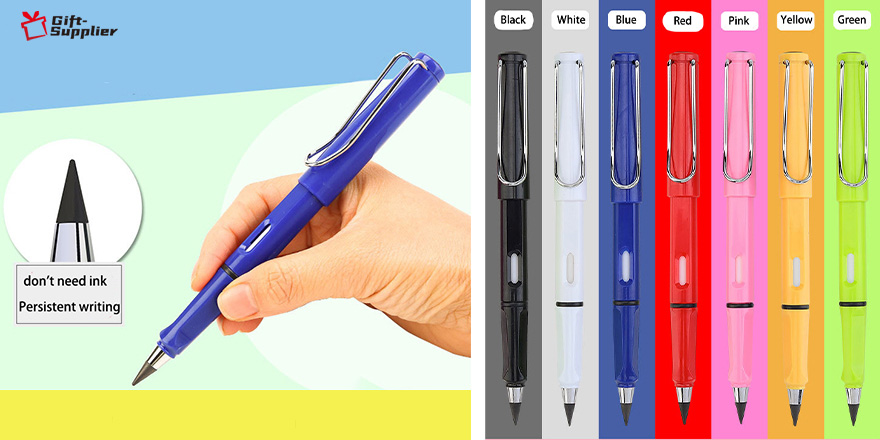 Promotional gift pens in different colors