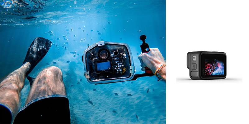 Customized HD diving action camera