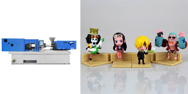 Rubber production equipment manufactures Japanese style dolls