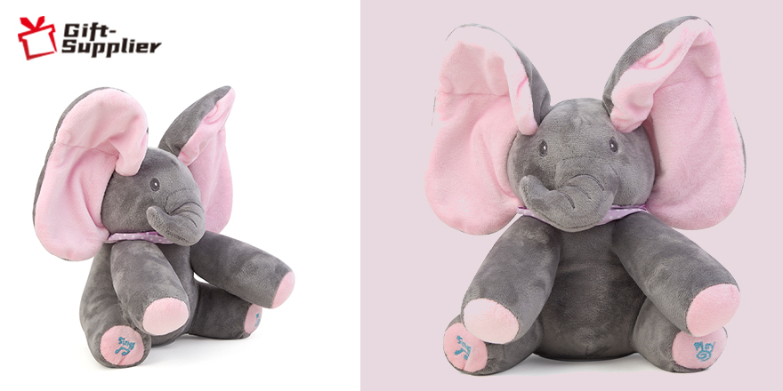 personalised gift elephant soft toy