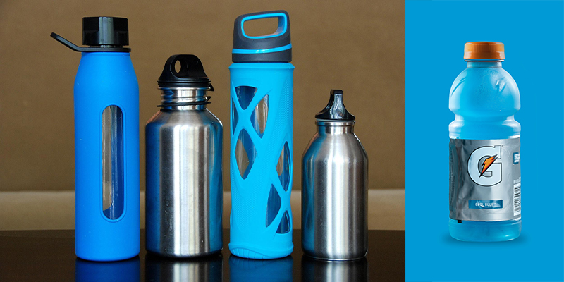Various styles of promotional gifts sports water bottle