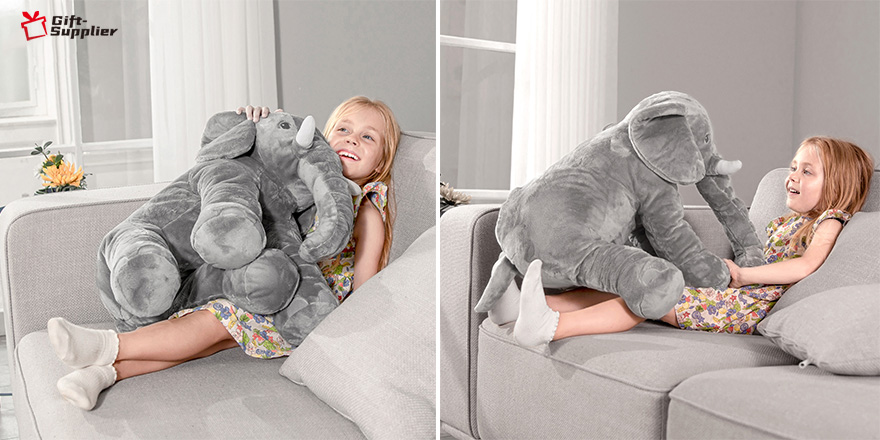 Customized childrens souvenir mascot elephant plush toys