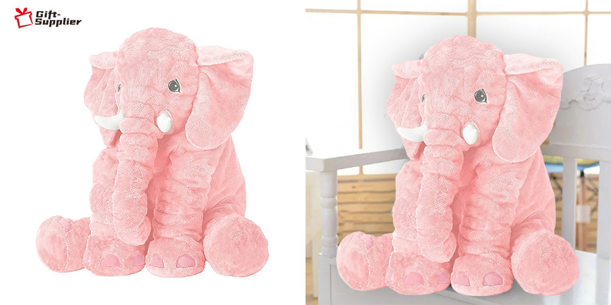 Where to buy the large pink plush toy elephant