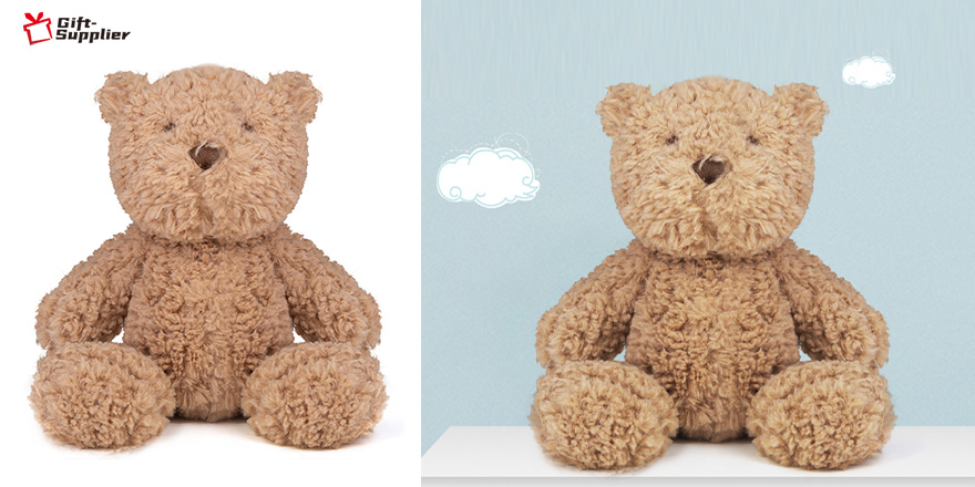 Where to customize gift brown teddy bear plush toys