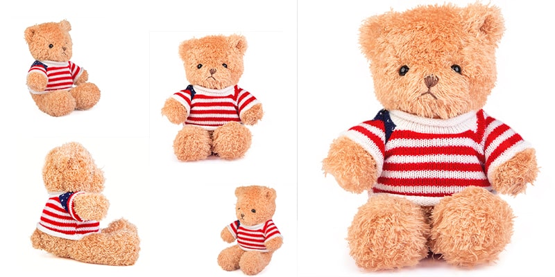 Promotional Plush Toy Gift Custom Brown Teddy Bear