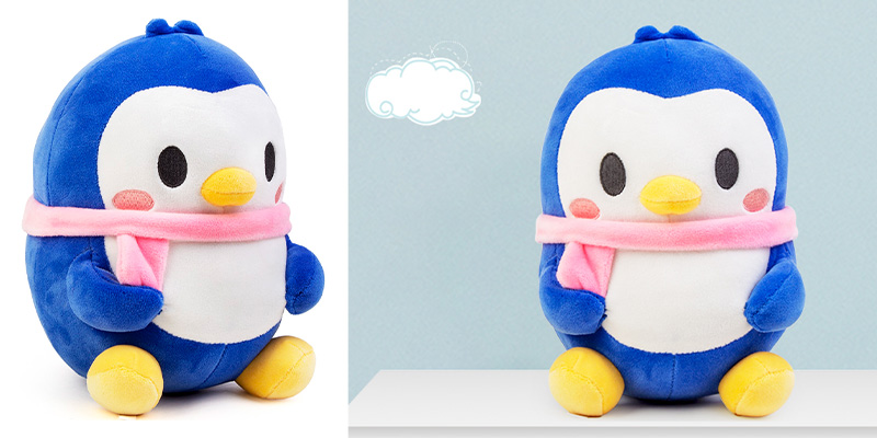 Promotional Plush Toy Gift Custom Penguin Shape