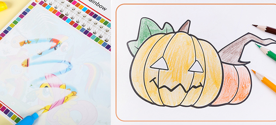 Toys Novelties Coloring Art Painting and coloring book Leisure and entertainment