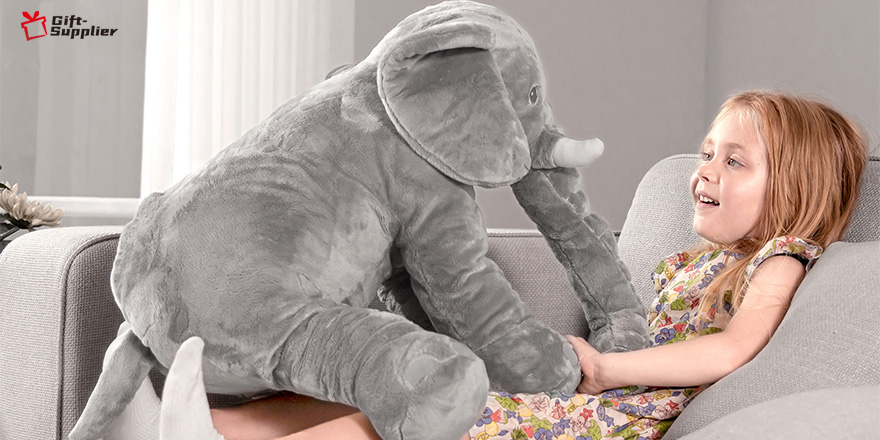 Plush Toys Elephants Help Reduce Loneliness