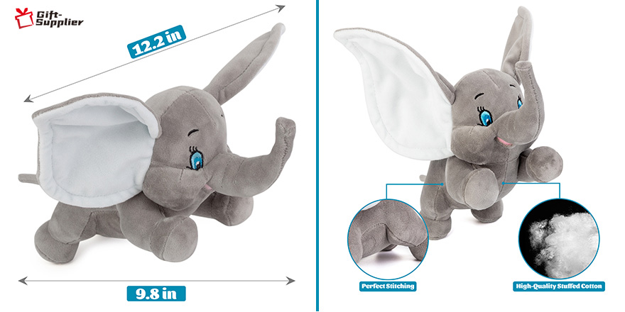 High quality MINI Flying Elephant Plush Toys