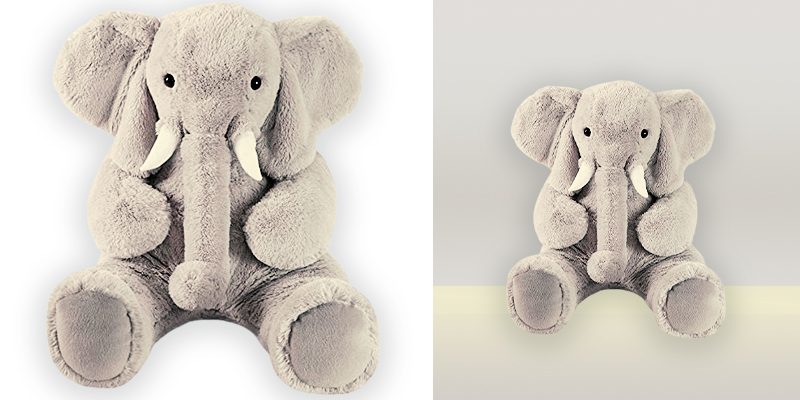 custom elephant teddy plush toy