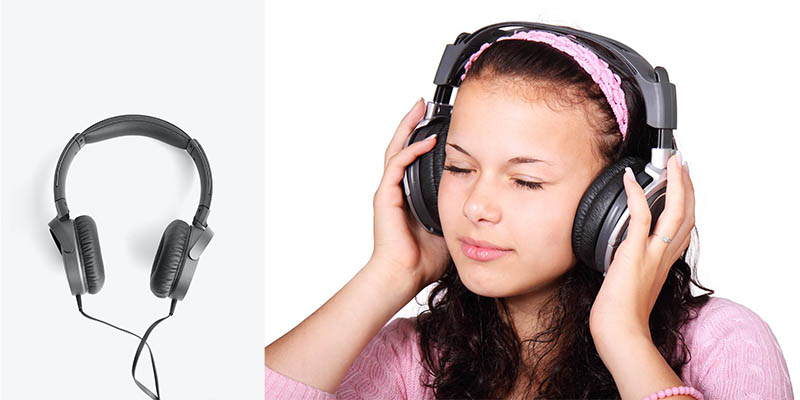 Customized Electronic Promotional Gifts Kids Learning Microphone Headphones