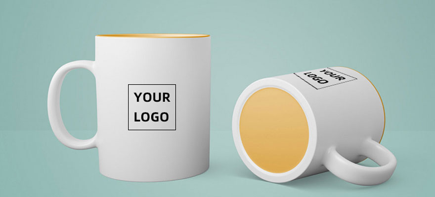 あなたの会社のロゴが付いたプロモーションマグカップ最高の広告ギフト