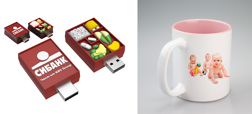 branded promotional items USB Flash Drive vs Smart Mug