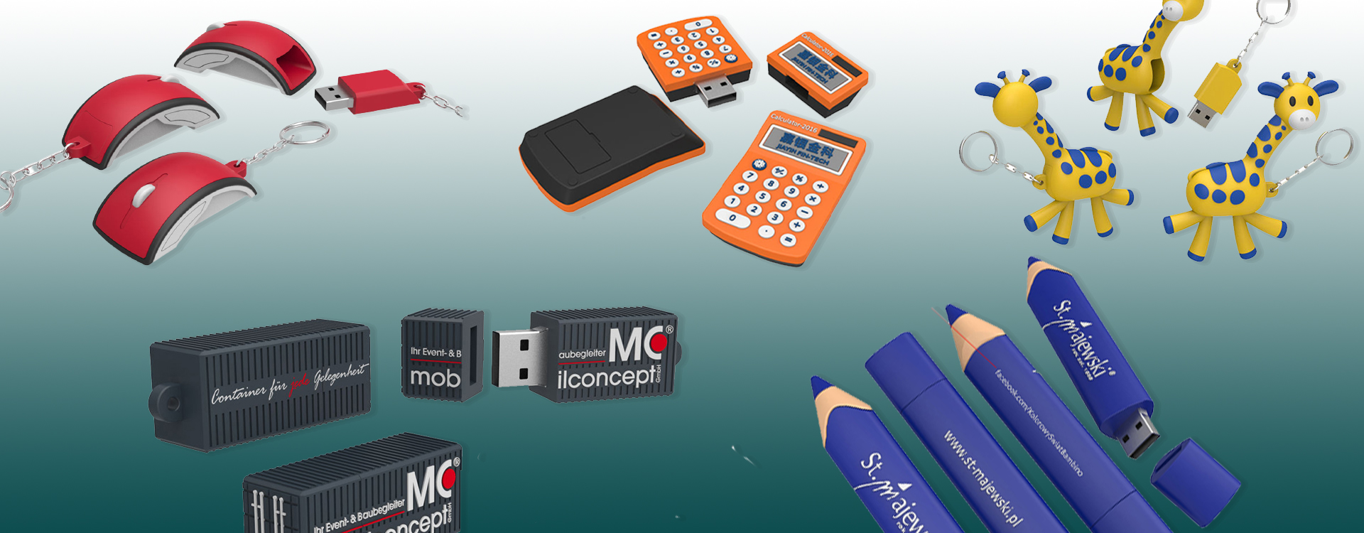 custom USB drive in promotional products wholesale supplier