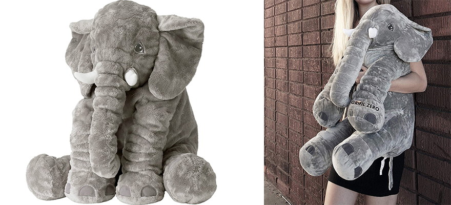 inexpensive promotional items like stuffed elephant or Cute teddy bear