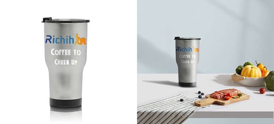 travel mugs with logo are quality promotional products